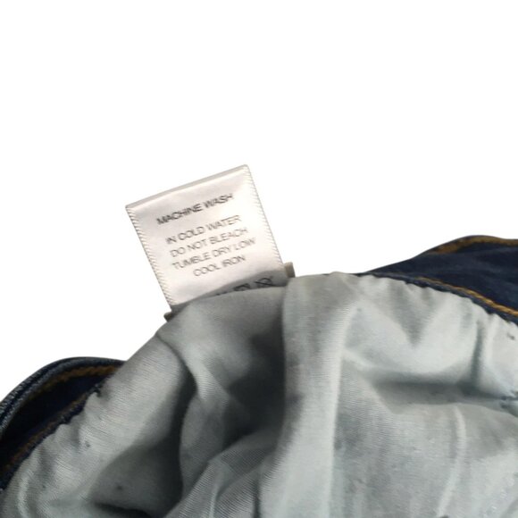 Judy Blue Jeans Womens 18W Dark Wash High Waist Skinny Distressed Leopard Patch - Picture 5 of 16